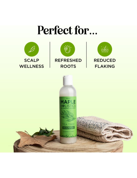 Champú Revitalizante Maple Holistics 236ml Árbol de Té