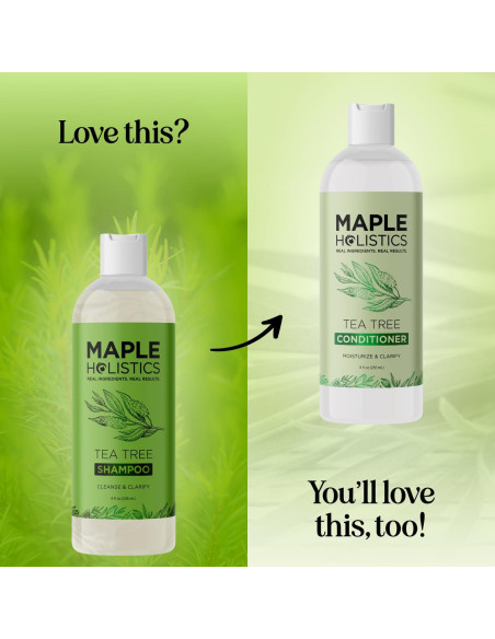 Champú Revitalizante Maple Holistics 236ml Árbol de Té