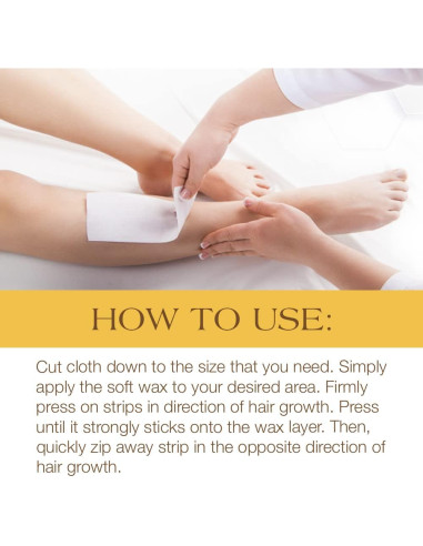 Rollo de Muselina Blanqueada GiGi 3.5" x 40 Yards para Depilación