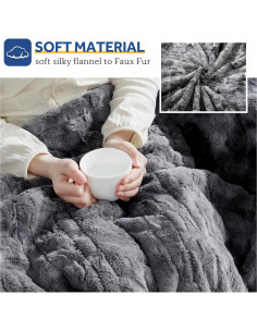 Manta Eléctrica Sealy 127x152 cm Piel Sintética 6 Niveles Calor 2