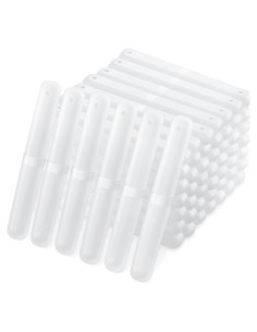 60 Fundas de Cepillo de Dientes Plástico Transparente Cunhill