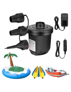 Bomba de aire eléctrica Flanney S-011 12V/110V para inflables
