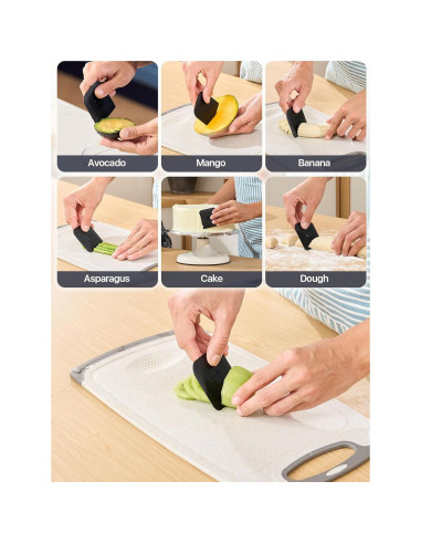 Raspador de Sartenes CLUEAPOP 5 Pcs Plástico Resistente