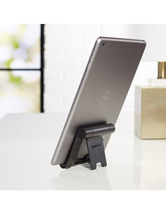 Soporte portátil multiángulo Amazon Basics para tabletas 4-10" 2