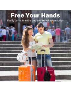 Correa de Transporte EKAX Ajustable para Equipaje 15kg 2