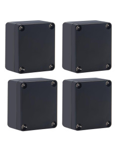 Caja de Proyecto IP65 Raculety 6.35x5.84x3.30 cm ABS Negra