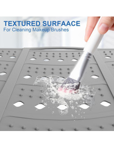 Cubierta de Lavabo Mofason 51.3x40.1cm Gris Organizador 2