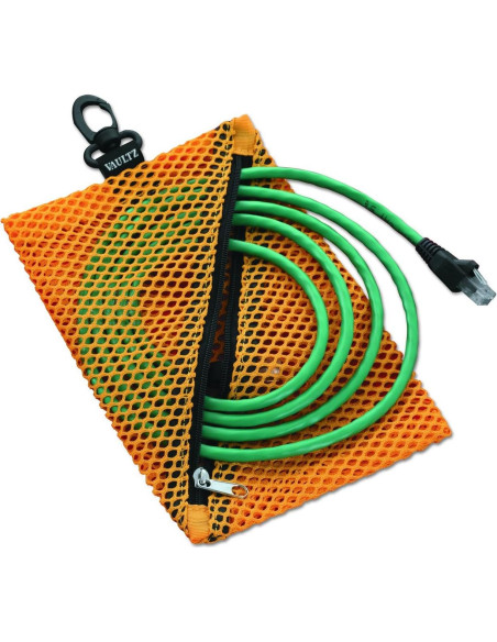 Conjunto de 4 Bolsas de Malla con Cremallera Vaultz - Organizador