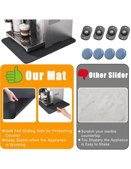 Deslizador de Electrodomésticos de Cocina LonlyEagle 35.56x25.4cm