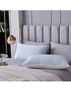 Almohada Ajustable Flanhorest de Espuma Viscoelástica 66x47cm 2