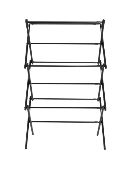 Soporte de Secado Plegable Household Essentials 108 cm Negro