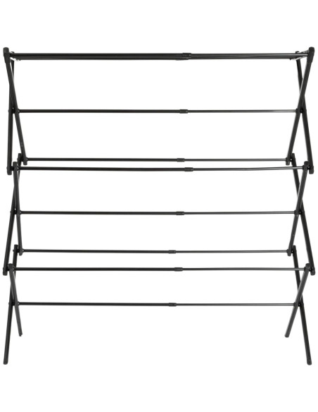 Soporte de Secado Plegable Household Essentials 108 cm Negro