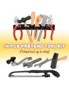 Juego de Herramientas para Niños 14 Piezas Gresdent 2