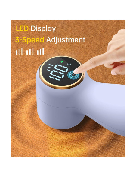 Afeitadora de Tela Infixtree FK2008P Recargable 3 Velocidades