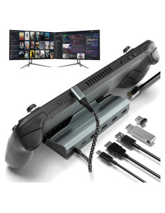 Estación de Acoplamiento 6-en-1 BDFFLY para Steam Deck 4K