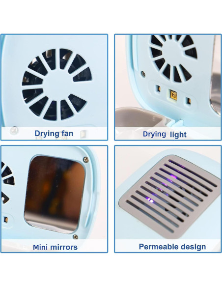 Estuche de viaje para cepillo de dientes BY4U con secado