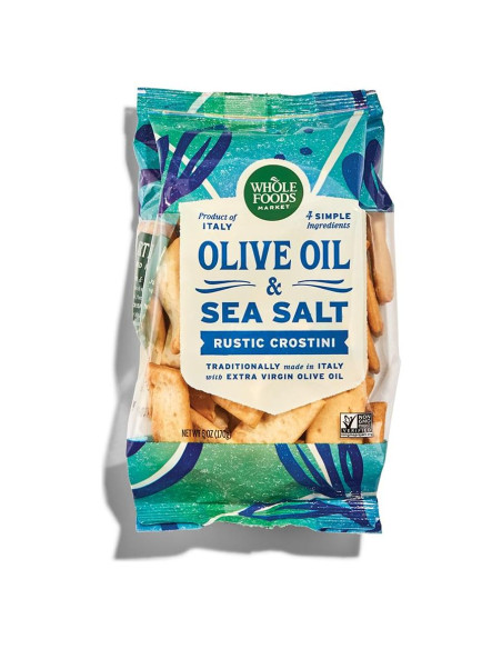 Galletas Italianas Rústicas Whole Foods 170g - Tostadas Saborizadas