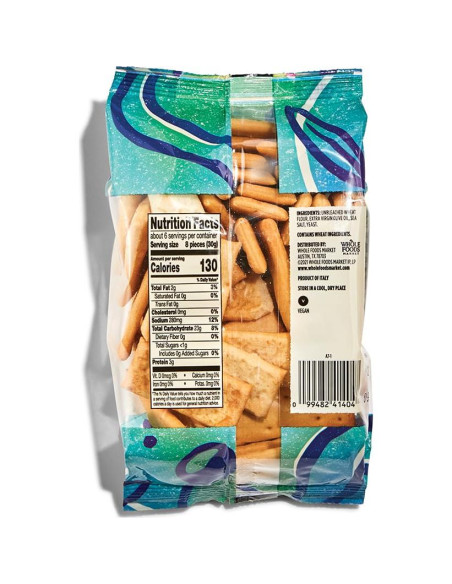 Galletas Italianas Rústicas Whole Foods 170g - Tostadas Saborizadas