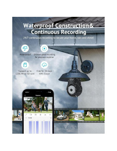 Cámara de Seguridad LaView 4MP Inalámbrica 2 Paquete 2