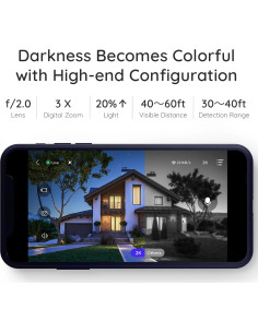 Cámara de Seguridad Inalámbrica CURISEE CRS300 2K con Batería 2