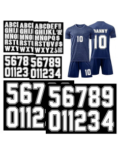 190 Piezas Letras y Números Termoadhesivos Fuutreo 5-20 cm