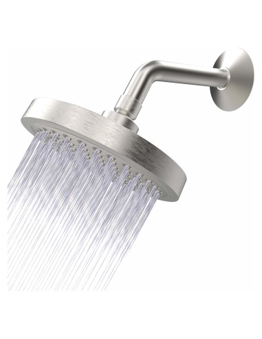 Cabeza de Ducha CircleSplash Alta Presión 1.8 GPM Níquel Cepillado