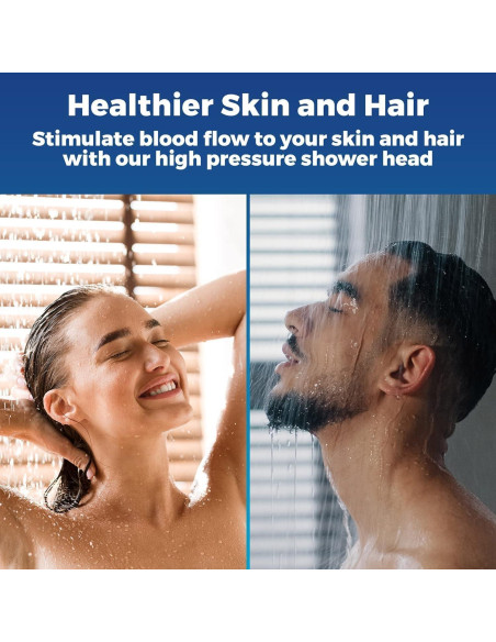 Cabeza de Ducha CircleSplash Alta Presión 1.8 GPM Níquel Cepillado