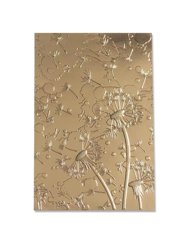Carpeta de Embossing 3D Sizzix Diente de León 665001 Multicolor