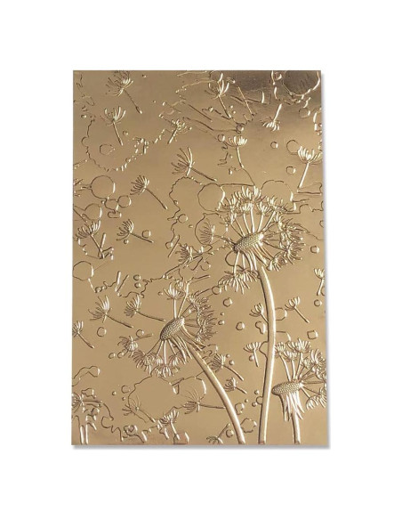 Carpeta de Embossing 3D Sizzix Diente de León 665001 Multicolor