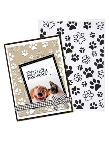 Carpeta de Embossing 3D Huella de Perro y Gato On-Airstore