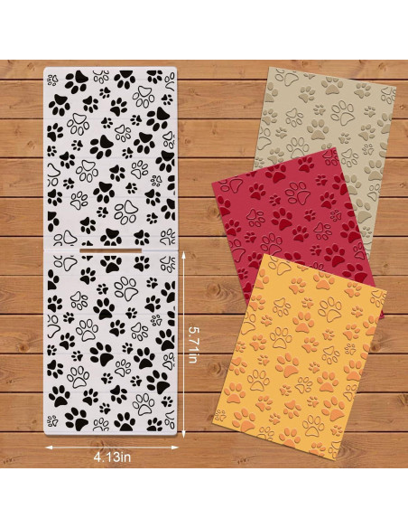 Carpeta de Embossing 3D Huella de Perro y Gato On-Airstore