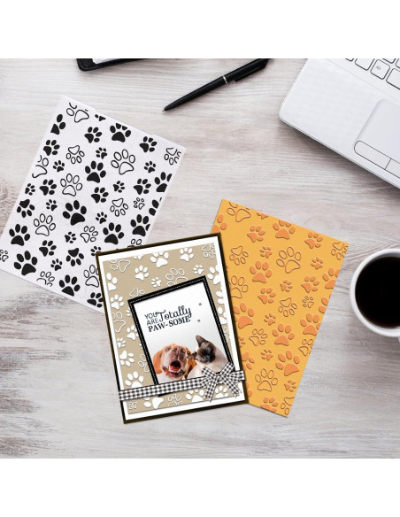 Carpeta de Embossing 3D Huella de Perro y Gato On-Airstore