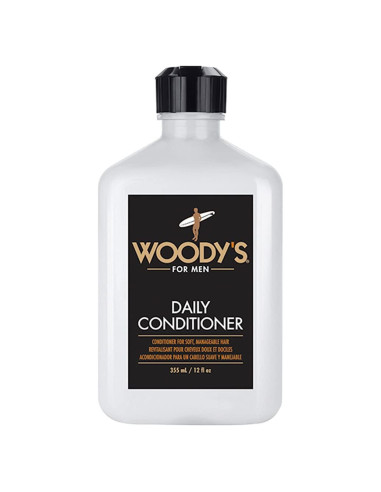 Acondicionador Diario Woody para Hombres 340g - Cuidado Natural