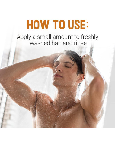 Acondicionador Diario Woody para Hombres 340g - Cuidado Natural