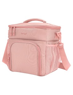 Bolsa Térmica Multicomida Deluxe Bentgo Rosa Pálido 21.3L