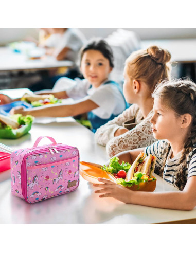 Bolsa de Almuerzo Aislada Lifewit 5L Negra con 2 Paquetes de Hielo