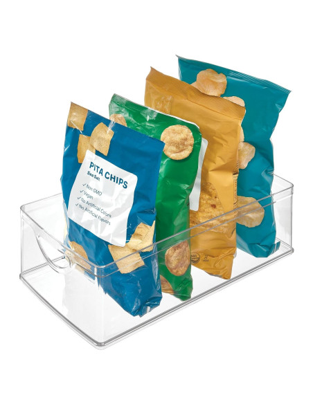 Bin de Almacenamiento iDesign 40.6x20.3x12.7cm Transparente