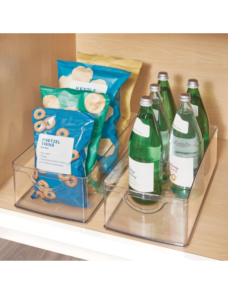 Bin de Almacenamiento iDesign 40.6x20.3x12.7cm Transparente