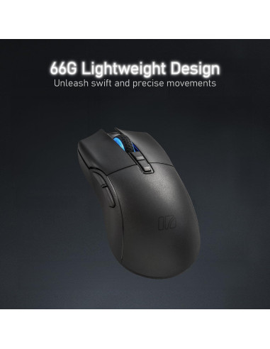 Ratón Inalámbrico para Juegos iRocks M31R 26000 DPI Negro