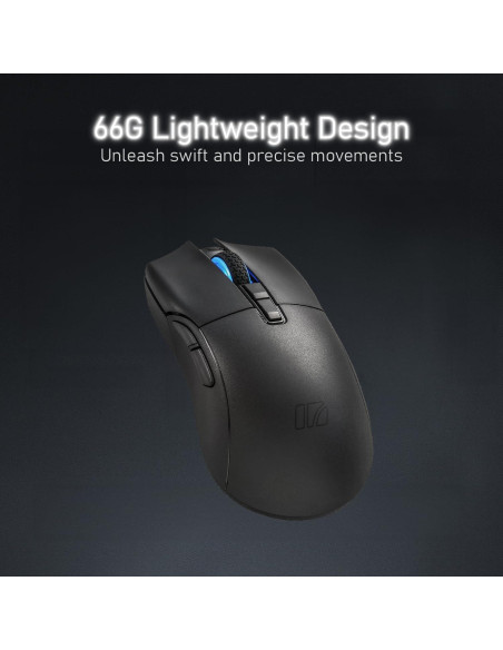 Ratón Inalámbrico para Juegos iRocks M31R 26000 DPI Negro