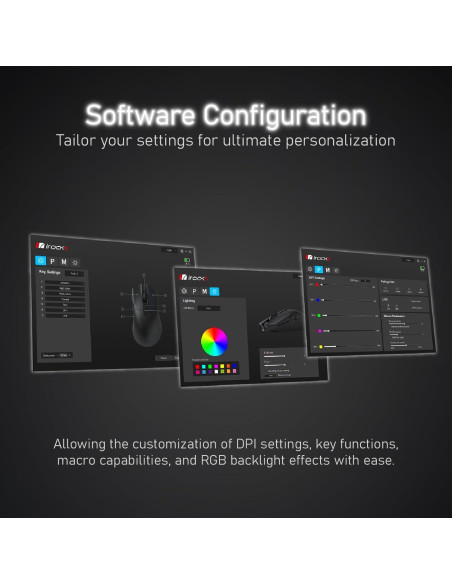 Ratón Inalámbrico para Juegos iRocks M31R 26000 DPI Negro