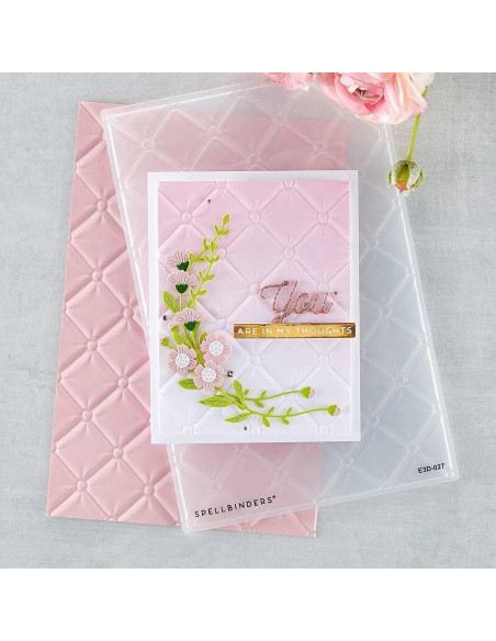 Carpeta de Embossing 3D Spellbinders Tufted 12.7x21.6 cm