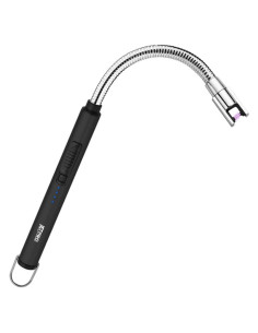 Encendedor de Arco Recargable JETPRO USB 360 Negro