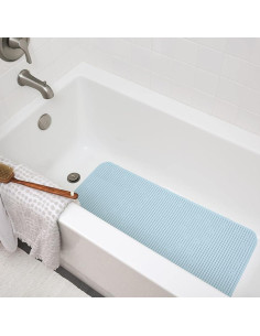 Alfombra de baño Clorox Duck Brand antideslizante 91x43 cm azul 2