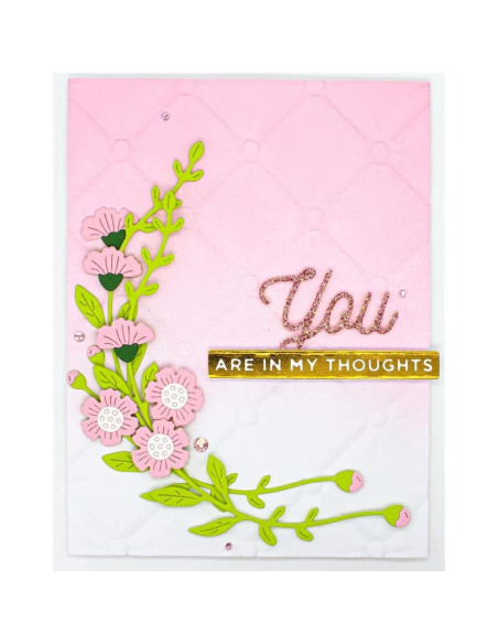 Carpeta de Embossing 3D Spellbinders Tufted 12.7x21.6 cm