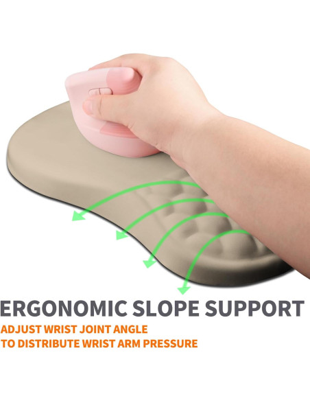 Soporte Ergonómico para Muñeca Armanza con Almohadilla 30x20 cm Soporte Ergonómico para Muñeca Armanza con Almohadilla 30x20 cm