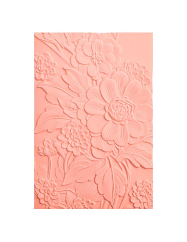 Carpeta de Relieve 3D BAOFALI para Scrapbooking Floración 16x11.5cm