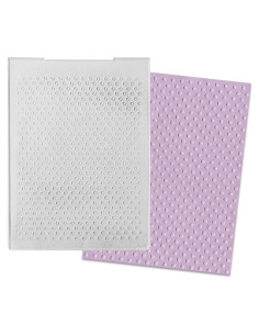 Carpeta de Embossing de Plástico ALIBBON 14.5x10.2 cm Puntos