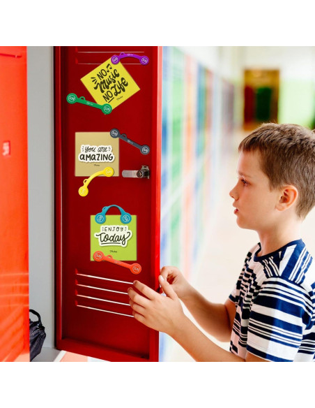 Organizadores de Cables SUNFICON 10 Piezas Multicolor Silicona