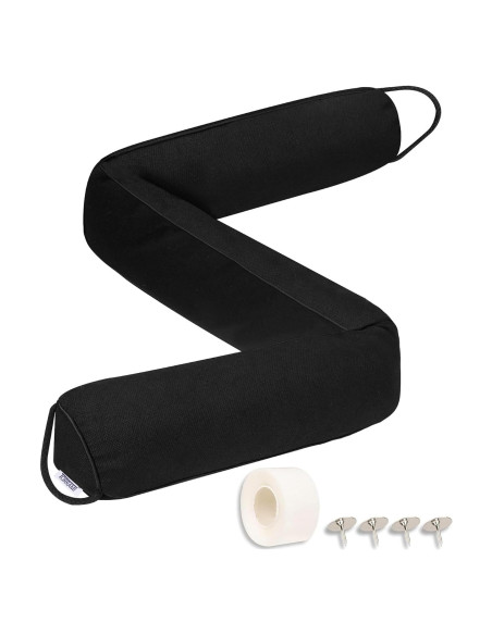 Tapón para Corrientes de Aire TORRAMI 76.2 cm Negro Aislante